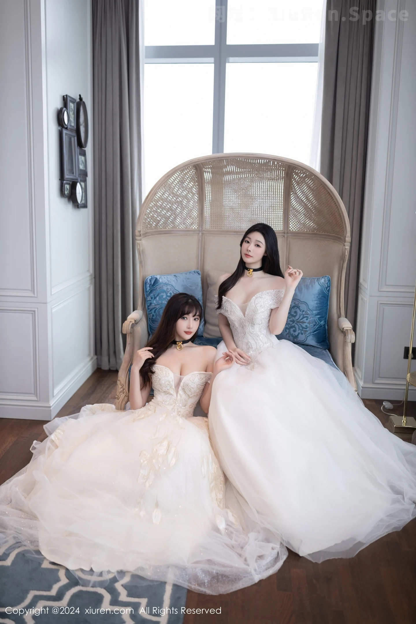 图片[6]-[Xiuren秀人网] 2024.11.28 VOL.9517 模特合集艺艺yiyi＆大美妞性感豹纹情趣内衣秀曼妙身材诱惑写真58P-秀人网官方网站